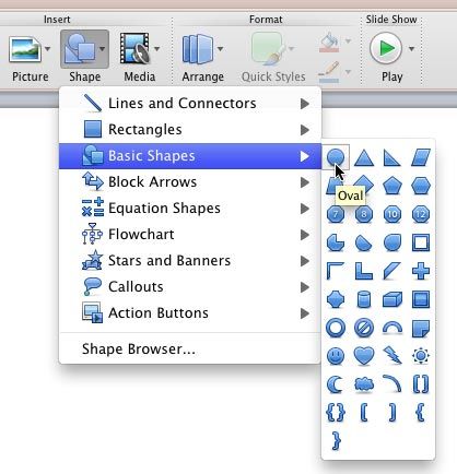Drawing lines in powerpoint 2011 for mac